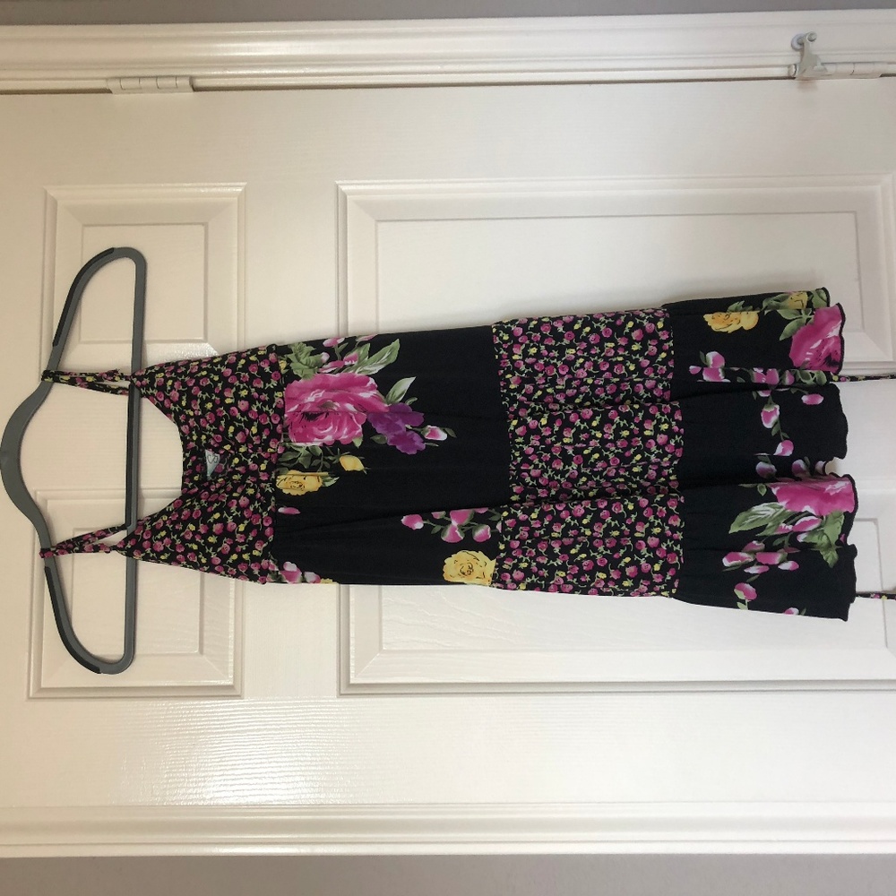flower print dress